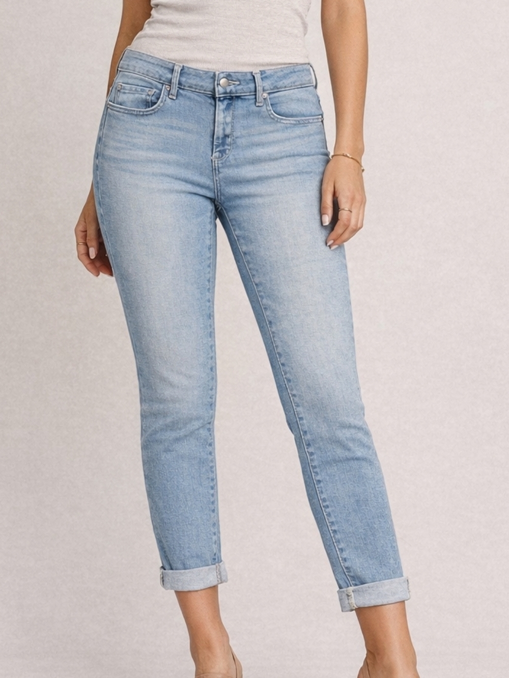 Jessica Simpson Rolled Crop Skinny Jeans NWT